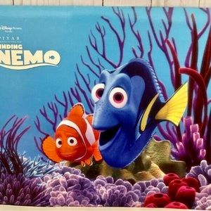 Vintage Perfect Disney Finding Nemo Exclusive Set Of 4 Lithograph P…